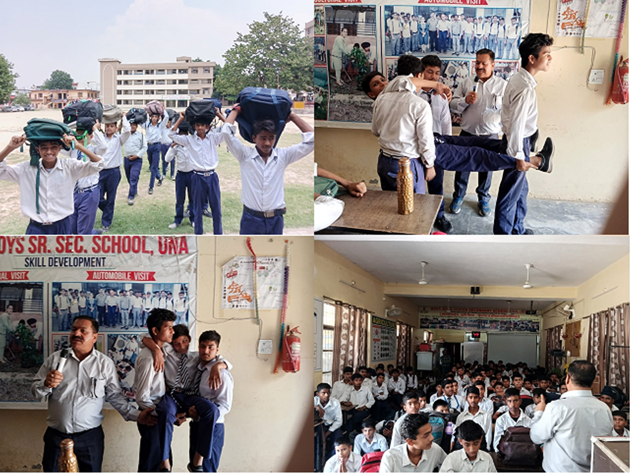 Mock drill based on earthquake scenario successfully completed at RVMAPA Bal Una.